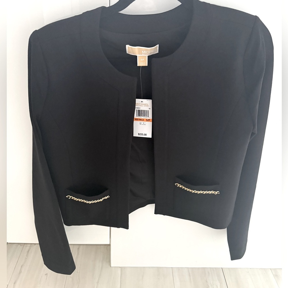 NWOT Michael Kors Women's Black Jacket